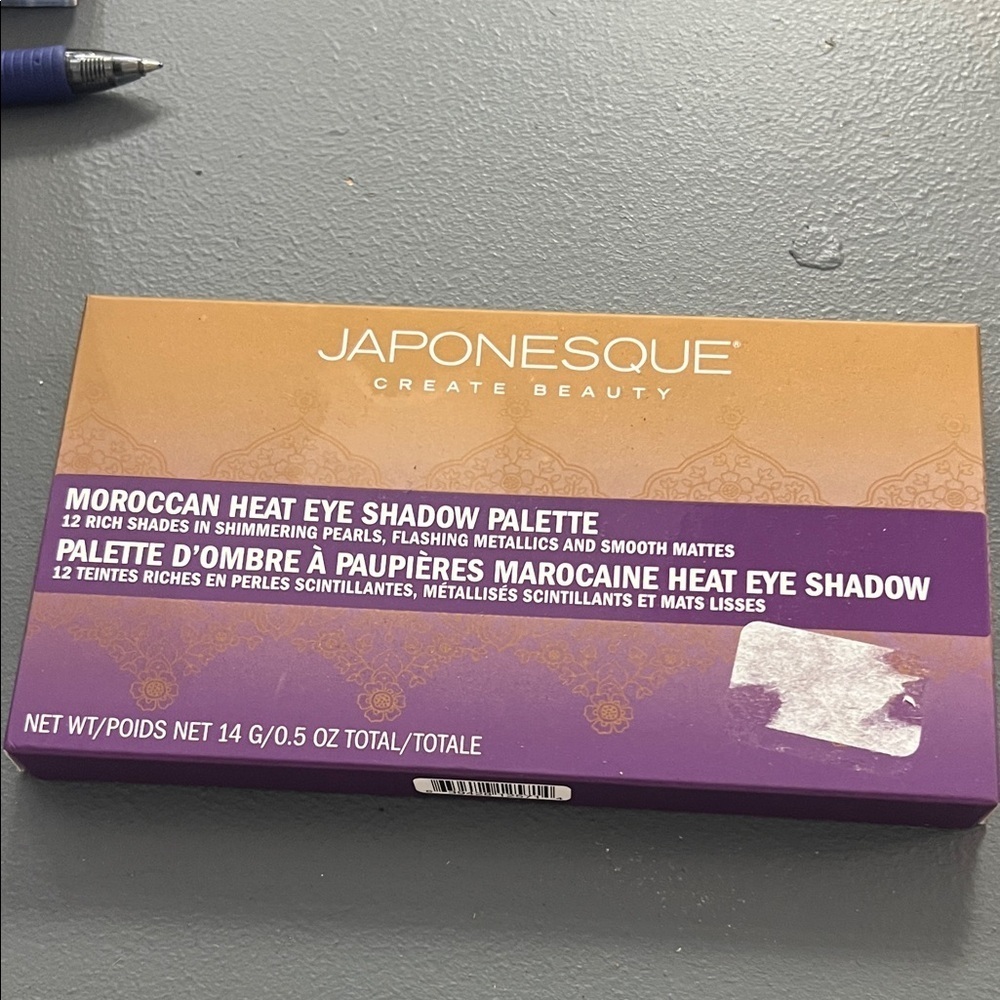 Moroccan Heat Eye Shadow Palette - Purple and Gold